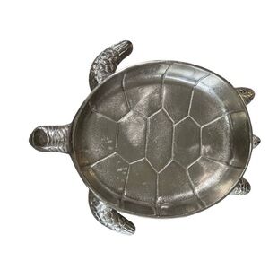 Silver Turtle Shaped Dish